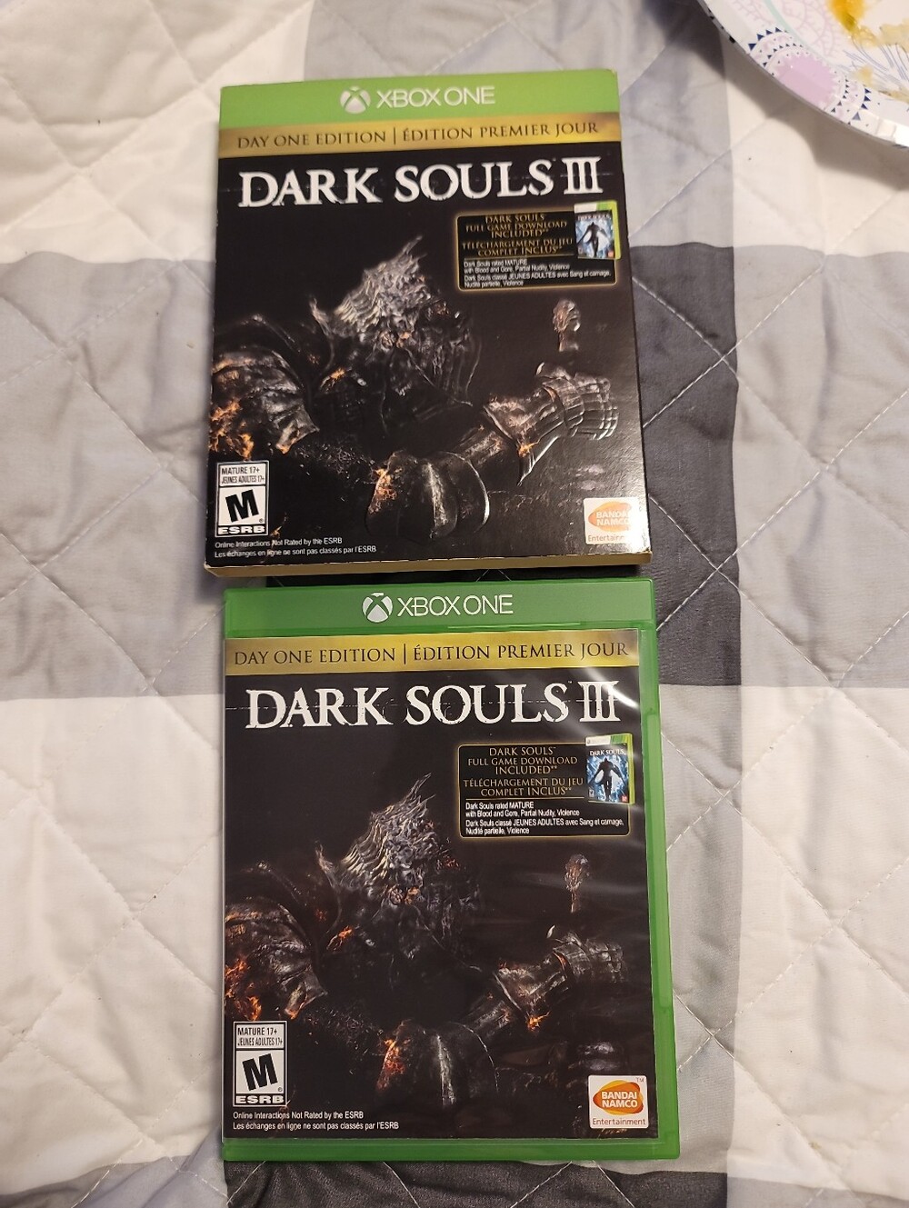 Dark Souls III: Day One Edition (Microsoft Xbox One, 2016)